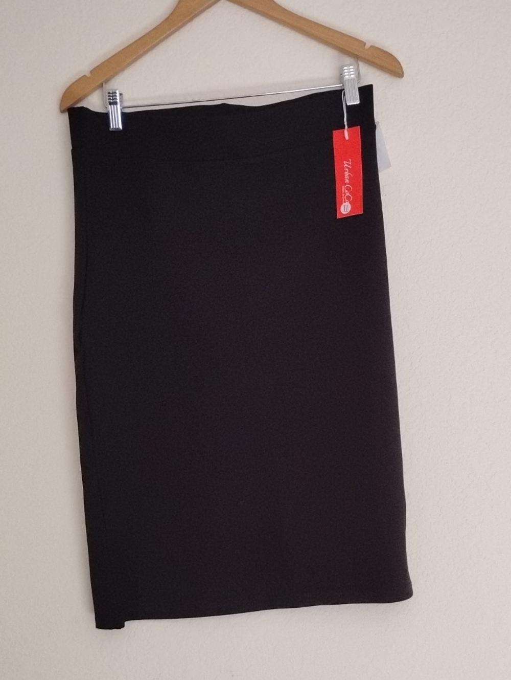 NEW Stretch & Durable Classic Black Pencil Skirt - Women